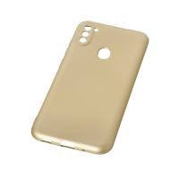 Newface Samsung Galaxy A11 Kılıf First Silikon - Gold