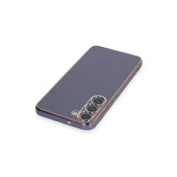 Newface Samsung Galaxy S23 Kılıf Volet Silikon - Mavi