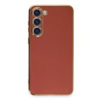 Newface Samsung Galaxy S23 Kılıf Volet Silikon - Kırmızı