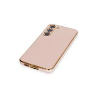 Newface Samsung Galaxy S23 Kılıf Volet Silikon - Pembe