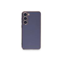 Newface Samsung Galaxy S23 Plus Kılıf Volet Silikon - Mavi