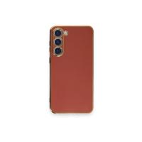 Newface Samsung Galaxy S23 Plus Kılıf Volet Silikon - Kırmızı