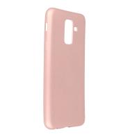 Newface Samsung Galaxy A6 Plus 2018 Kılıf First Silikon - Rose Gold