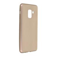 Newface Samsung Galaxy A8 2018 Kılıf First Silikon - Gold