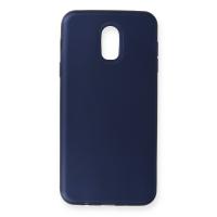 Newface Samsung Galaxy C8 Kılıf First Silikon - Lacivert