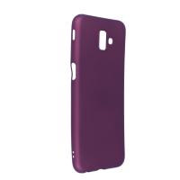 Newface Samsung Galaxy J6 Plus Kılıf First Silikon - Mürdüm