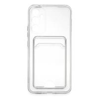 Newface Samsung Galaxy A34 5G Kılıf Kart Şeffaf Silikon - Şeffaf