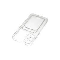 Newface Samsung Galaxy A34 5G Kılıf Kart Şeffaf Silikon - Şeffaf