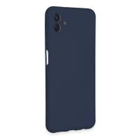 Newface Samsung Galaxy A04E Kılıf Nano içi Kadife Silikon - Lacivert