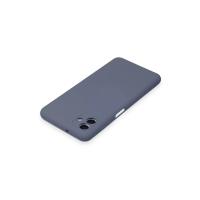 Newface Samsung Galaxy A04E Kılıf Nano içi Kadife Silikon - Gri