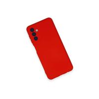 Newface Samsung Galaxy A14 4G Kılıf Nano içi Kadife Silikon - Kırmızı