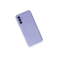 Newface Samsung Galaxy A14 4G Kılıf Nano içi Kadife Silikon - Lila