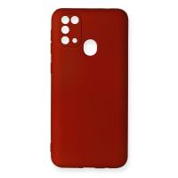 Newface Samsung Galaxy M31 Kılıf First Silikon - Bordo