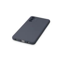 Newface Samsung Galaxy A14 4G Kılıf Nano içi Kadife Silikon - Gri