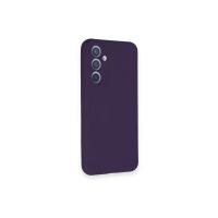 Newface Samsung Galaxy A34 5G Kılıf Nano içi Kadife Silikon - Mor