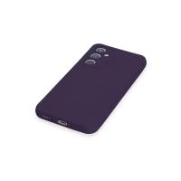 Newface Samsung Galaxy A34 5G Kılıf Nano içi Kadife Silikon - Mor