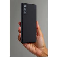 Newface Samsung Galaxy Note 20 Kılıf First Silikon - Bordo