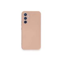 Newface Samsung Galaxy A34 5G Kılıf Nano içi Kadife Silikon - Pudra