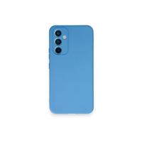 Newface Samsung Galaxy A54 5G Kılıf Nano içi Kadife Silikon - Mavi