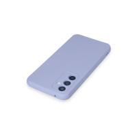 Newface Samsung Galaxy A54 5G Kılıf Nano içi Kadife Silikon - Lila