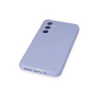 Newface Samsung Galaxy A54 5G Kılıf Nano içi Kadife Silikon - Lila