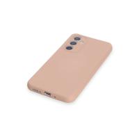 Newface Samsung Galaxy A54 5G Kılıf Nano içi Kadife Silikon - Pudra