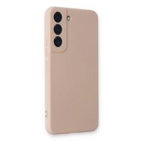 Newface Samsung Galaxy S22 Plus Kılıf Nano içi Kadife Silikon - Pudra