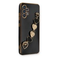 Newface Samsung Galaxy A32 Kılıf Esila Silikon - Siyah