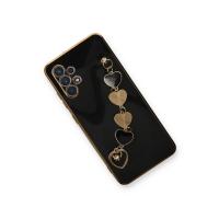 Newface Samsung Galaxy A32 Kılıf Esila Silikon - Siyah