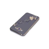 Newface Samsung Galaxy J7 Kılıf Esila Silikon - Gri