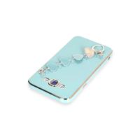 Newface Samsung Galaxy J7 Kılıf Esila Silikon - Su Yeşili