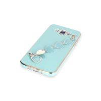 Newface Samsung Galaxy J7 Kılıf Esila Silikon - Su Yeşili