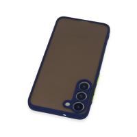 Newface Samsung Galaxy S23 Kılıf Montreal Silikon Kapak - Lacivert