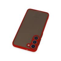 Newface Samsung Galaxy S23 Plus Kılıf Montreal Silikon Kapak - Kırmızı