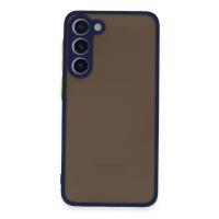 Newface Samsung Galaxy S23 Plus Kılıf Montreal Silikon Kapak - Lacivert