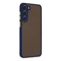 Newface Samsung Galaxy S23 Plus Kılıf Montreal Silikon Kapak - Lacivert