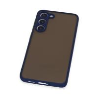 Newface Samsung Galaxy S23 Plus Kılıf Montreal Silikon Kapak - Lacivert