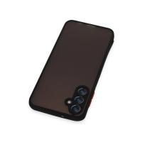 Newface Samsung Galaxy A14 4G Kılıf Montreal Silikon Kapak - Siyah