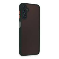 Newface Samsung Galaxy A14 4G Kılıf Montreal Silikon Kapak - Yeşil