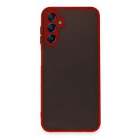 Newface Samsung Galaxy A14 4G Kılıf Montreal Silikon Kapak - Kırmızı