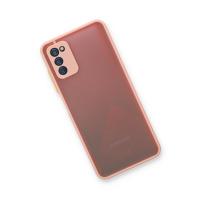 Newface Samsung Galaxy A03S Kılıf Montreal Silikon Kapak - Pembe