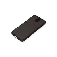 Newface Samsung Galaxy J7 Pro / J730 Kılıf Montreal Silikon Kapak - Siyah