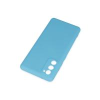 Newface Samsung Galaxy S20 FE Kılıf Nano içi Kadife Silikon - Mavi