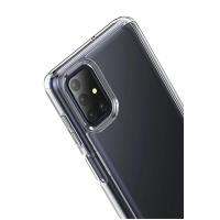 Newface Samsung Galaxy M51 Kılıf Lüx Şeffaf Silikon