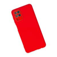 Newface Samsung Galaxy A22 Kılıf Lansman Glass Kapak - Kırmızı