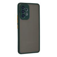 Newface Samsung Galaxy A23 4G Kılıf Montreal Silikon Kapak - Yeşil