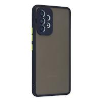 Newface Samsung Galaxy A23 4G Kılıf Montreal Silikon Kapak - Lacivert