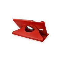 Newface Samsung Galaxy T590 Tab A 10.5 Kılıf 360 Tablet Deri Kılıf - Kırmızı