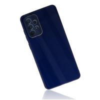 Newface Samsung Galaxy A53 5G Kılıf Glass Kapak - Lacivert