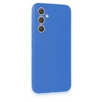 Newface Samsung Galaxy A54 5G Kılıf First Silikon - Mavi